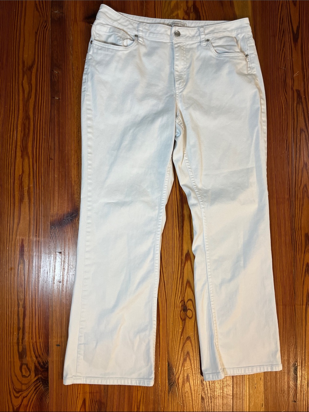 Women’s Coldwater Creek Straight-Leg Jeans, Size 14P